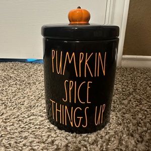 Rae Dunn Pumpkin Spice Things Up Jar